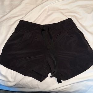 Black Lulu shorts
